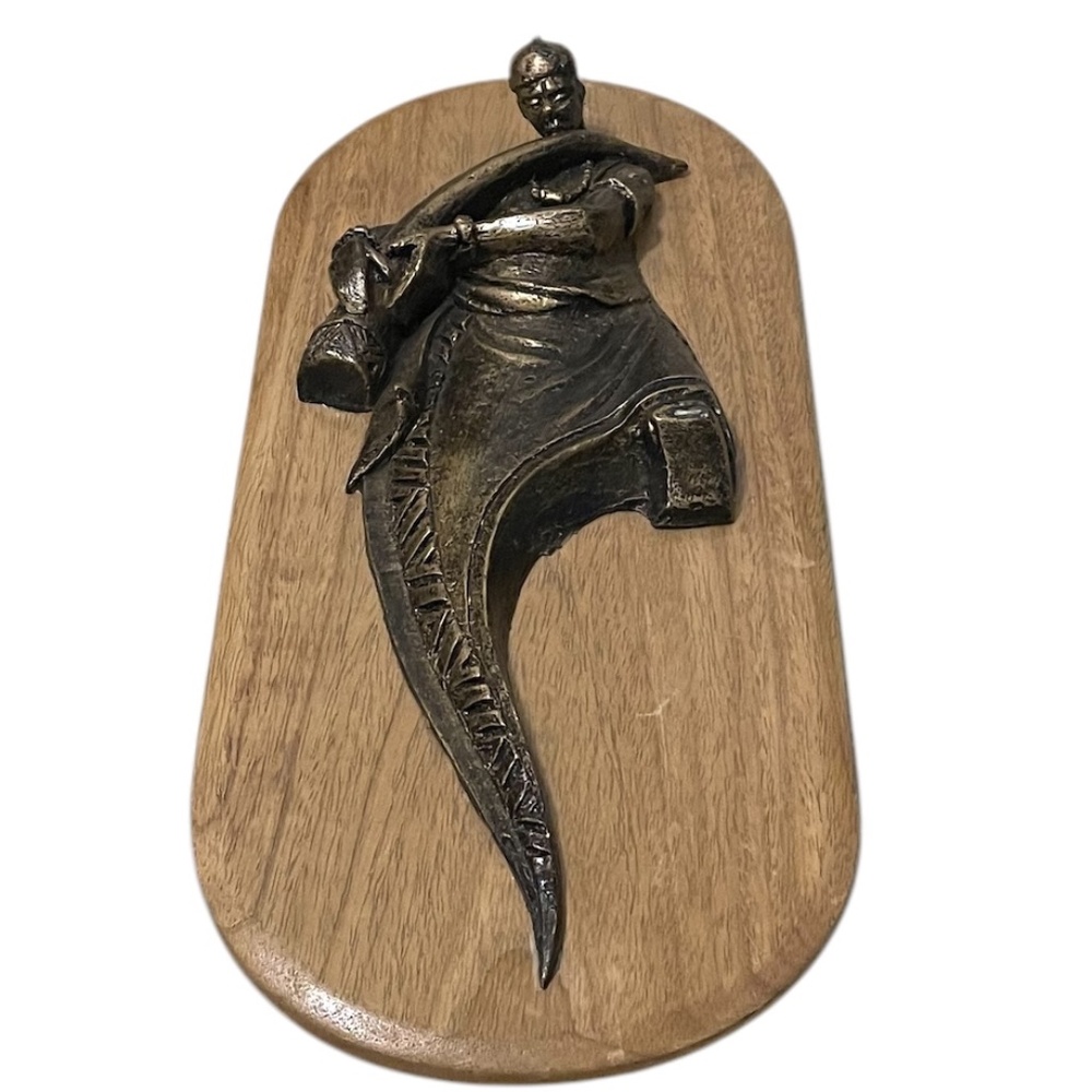 Wall‎ Mounted Wooden and Plastic Sculpture, NEW